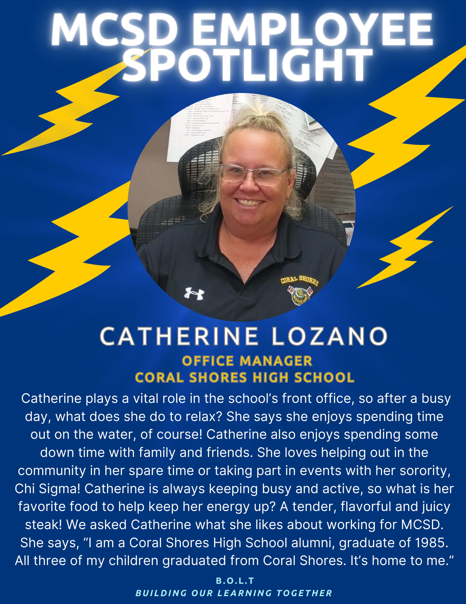 Employee Spotlight: Catherine Lozano